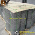 Acero inoxidable recubierto de PVC galvanizado